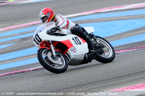 Agostini sur sa Yamaha TZ