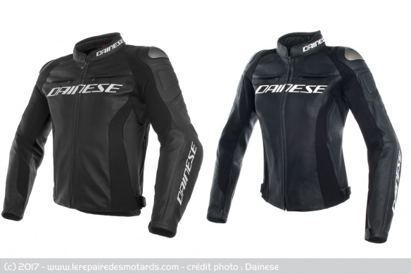 Le Dainese Racing 3 est disponible pour homme et femme