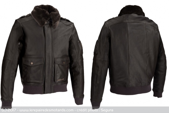 Blouson cuir Segura Tucker