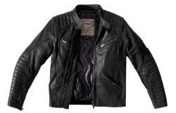 Blouson cuir Spidi Metal ouvert