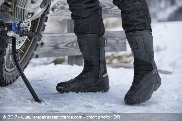 Bottes touring VQuattro Tourer sous la neige