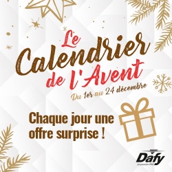 C'est parti pour le calendrier de l'avant Dafy