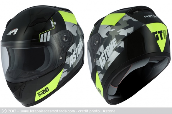 Casque intégral Astone GT2 Kid Army