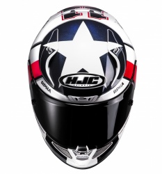 Casque intégral HJC R-PHA 11 Ben Spies vu du dessus