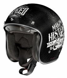 Casque Jet X-lite X-201 Ultra Carbon Moto GP Legends en vue de devant