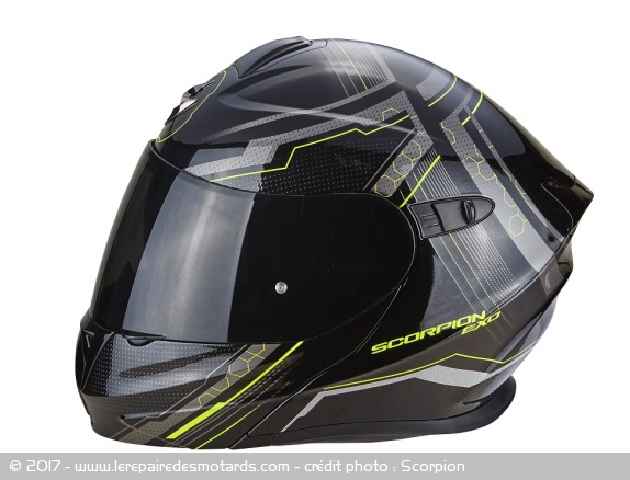 Casque modulable Scorpion Exo-920 Satellite de côté