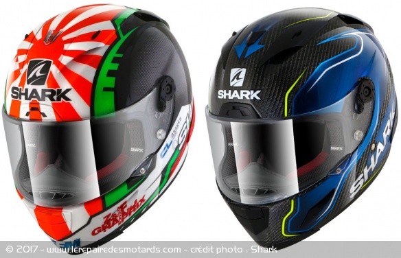 Shark Race R-Pro Zarco et Race R-Pro Carbon Guintoli