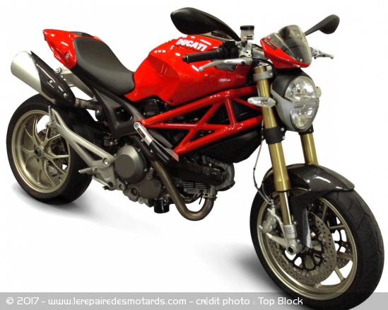 Jeu de Patins Top Block pour Ducati Monster monté 