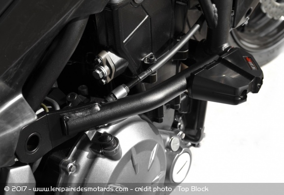 Protections patins Top Block pour Kawasaki Z650
