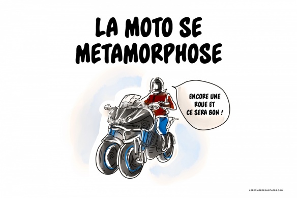 Crobard : la moto se métamorphose