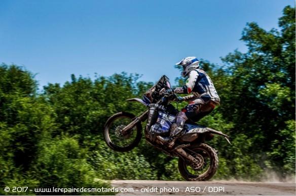 Xavier de Soultrait en pleine action