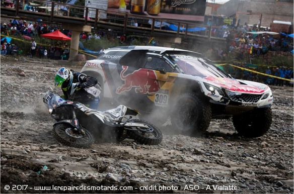 Matthew Hart au contact de Sébastien Loeb