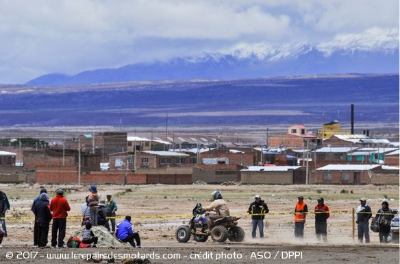 Le Dakar, côté quads