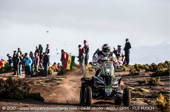 Casale Ignacia vainqueur en quad