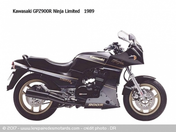 Kawasaki GPZ900 R Ninja - 1989