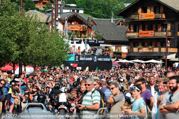 Fréquentation Morzine Harley Days