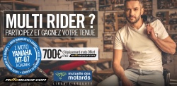 Gagnez votre équipement et une MT-07