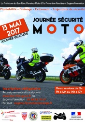 Journée sécurité moto dans le Bas-Rhin