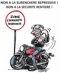 Manif FFMC contre répression et privatisation