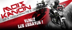 Mois Kanon : essais et promos chez Kawasaki