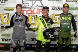 Aubin, Irsuti et Le Hir sur le podium SX2