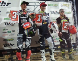 Soubeyras, Ramette et Aubin sur le podium final du SX1