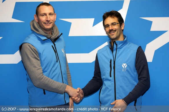 Yannick Coquard et Geoffrey Gaudré