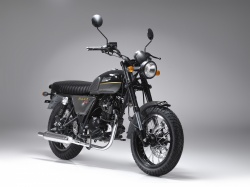 Bullit Motorcycles Hunt S en Euro 4 gris et or