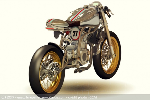 Le Café Racer sera produit à 250 exemplaires