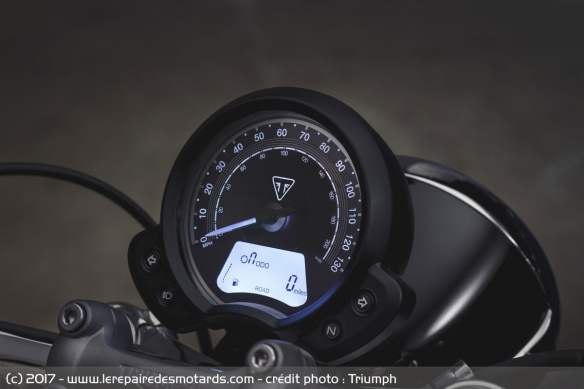 Compteur Triumph Bonneville Speedmaster