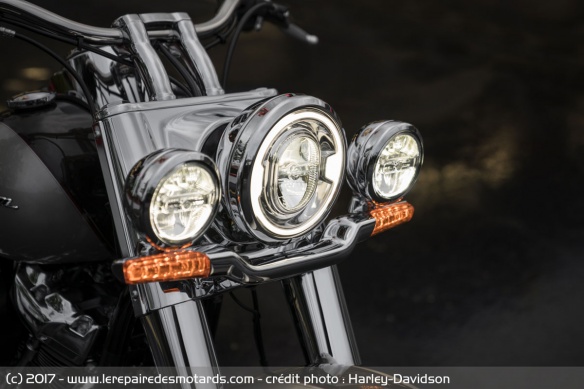 Tous les Softails se parent de phares à LED