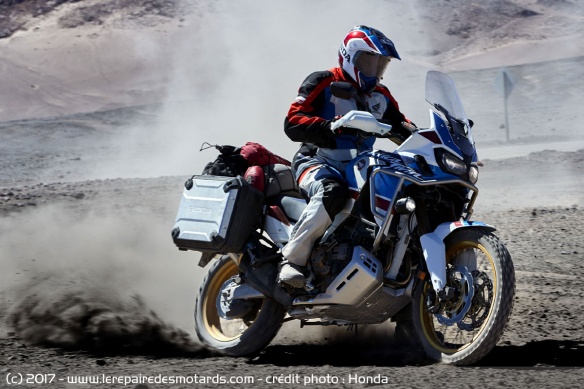 Honda Africa Twin Adventure Sports en tout-terrain
