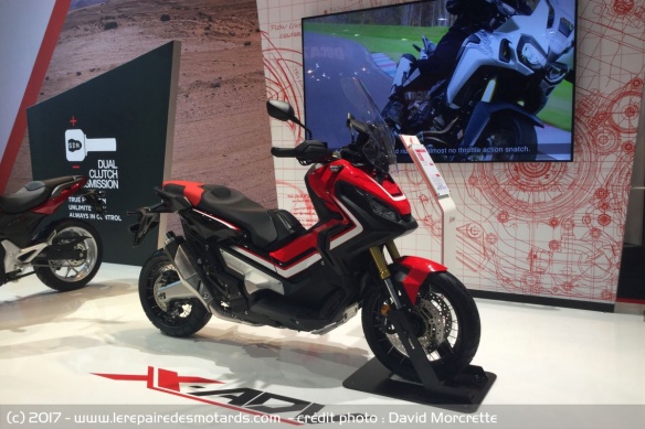 Le Honda X-ADV sur le salon de Bruxelles