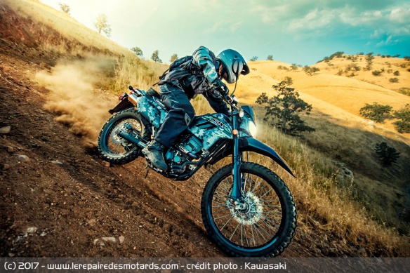 Pas sur que la KLX suive le même chemin en Europe