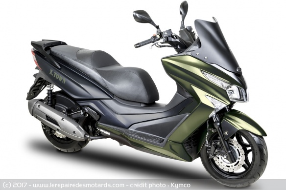 Kymco X.Town Black Kaki