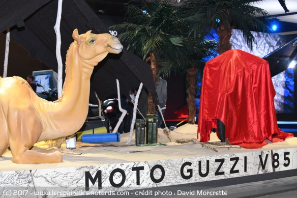 A Milan, Guzzi joue la carte du rallye raid avec son V85 A Milan, Guzzi joue la carte du rallye raid avec son V85