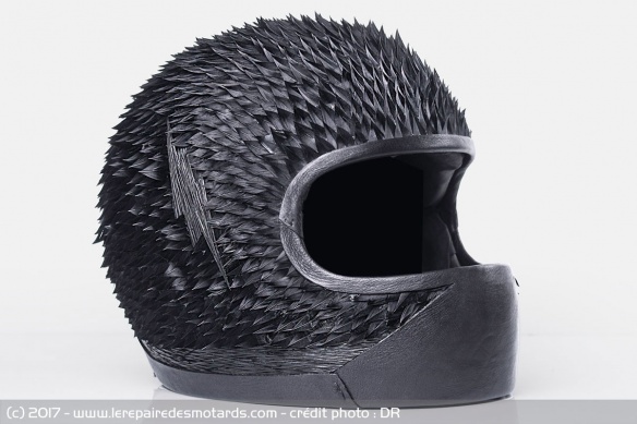 Le casque Black Angel - crédit photo : Sacco Baret