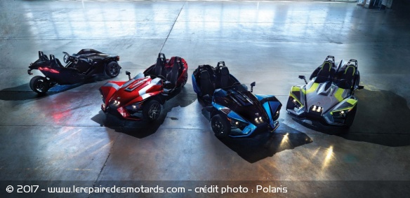 Les quatre variantes du Slingshot