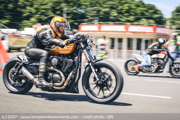 La Yamaha Dragger est engagé sur l'épreuve de sprint Essenza