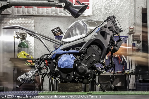 Le futur scrambler de OMT Garage