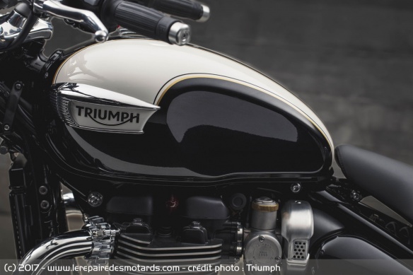 Réservoir de la Triumph Bonneville Speedmaster
