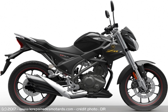 Roadster 125 Cyclone ZII noir