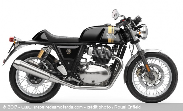 Royal Enfield 650 Continental GT noire