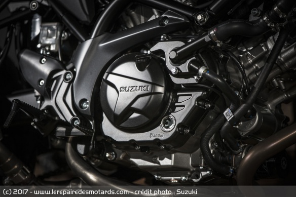 Le moteur est celui du SV650
