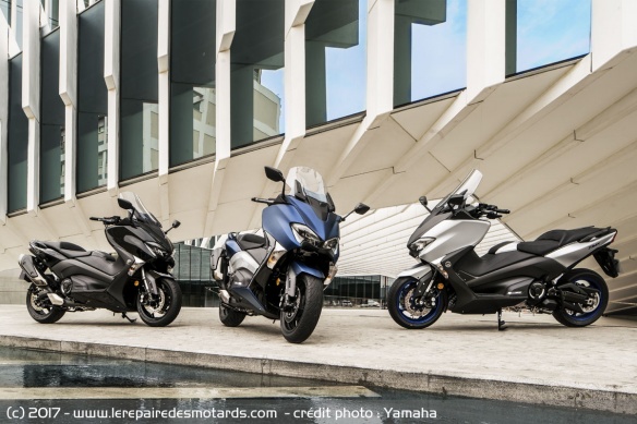 Les TMax seront dispo en avril entre 11.499 et 13.299 euros