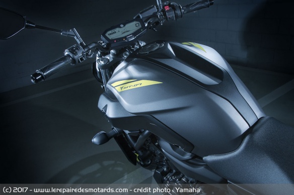 Le réservoir Yamaha MT-07