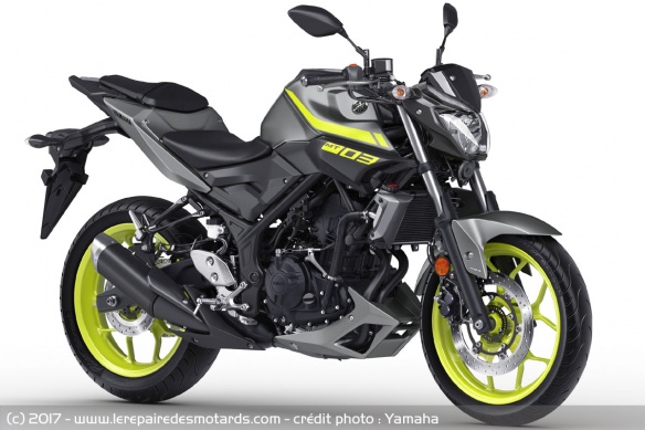 Yamaha MT-03 Night Fluo