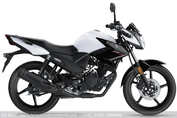 Yamaha YS 125 Competition White