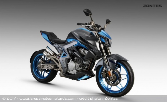 Zontes 310 en version roadster