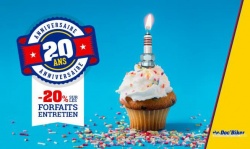 Promos et jeux pour les 20 ans de Doc'Biker